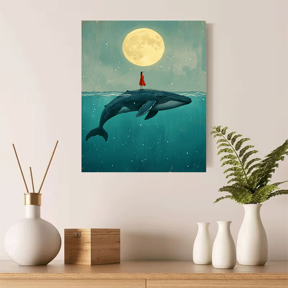 1 pezzo - Poster su tela senza - Marine Aquarium Decorations recensione e prezzo