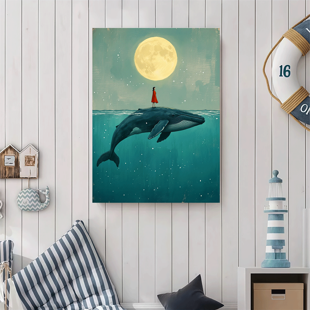 1 pezzo - Poster su tela senza - Marine Aquarium Decorations recensione e prezzo