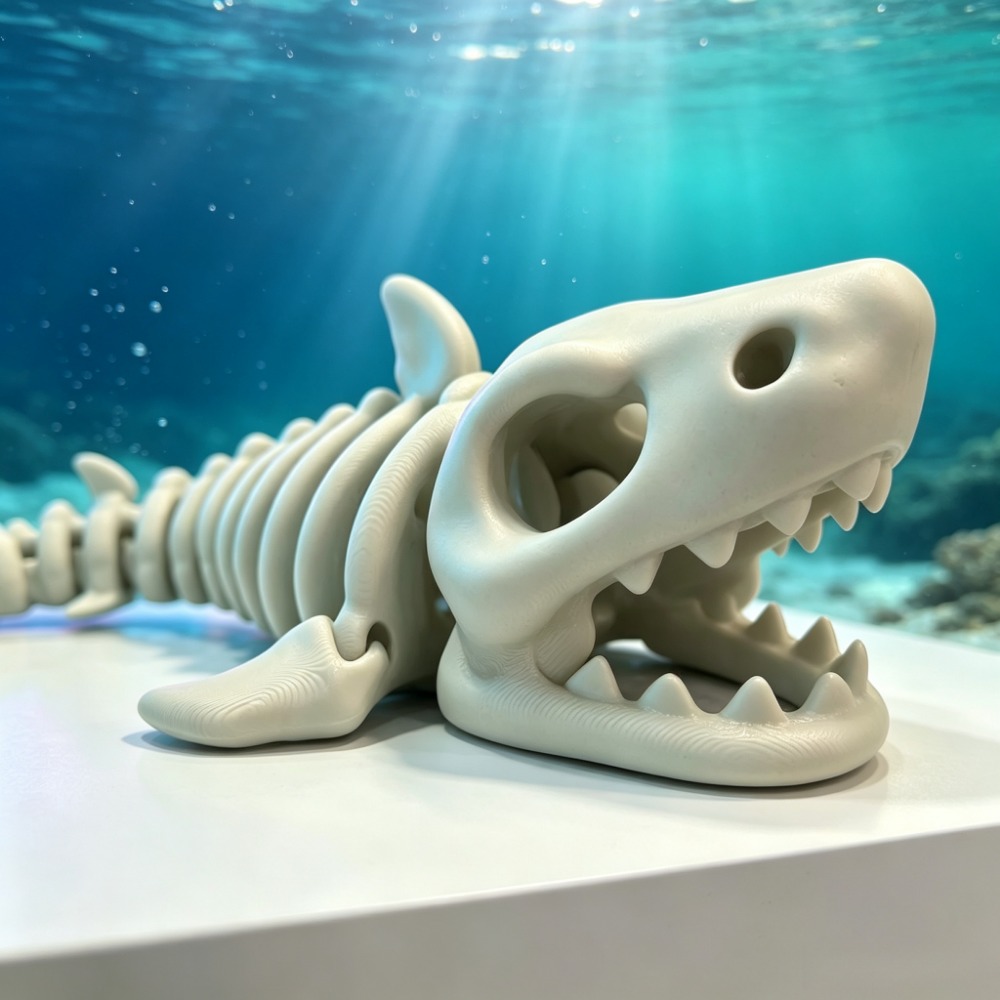 Scheletro di Squalo Decorativo - Marine Aquarium Decorations recensione e prezzo