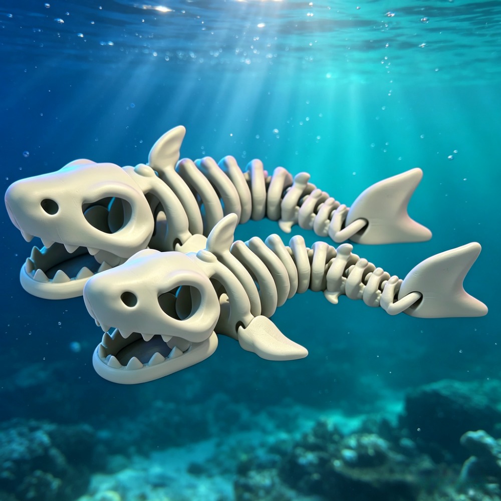 Scheletro di Squalo Decorativo - Marine Aquarium Decorations recensione e prezzo