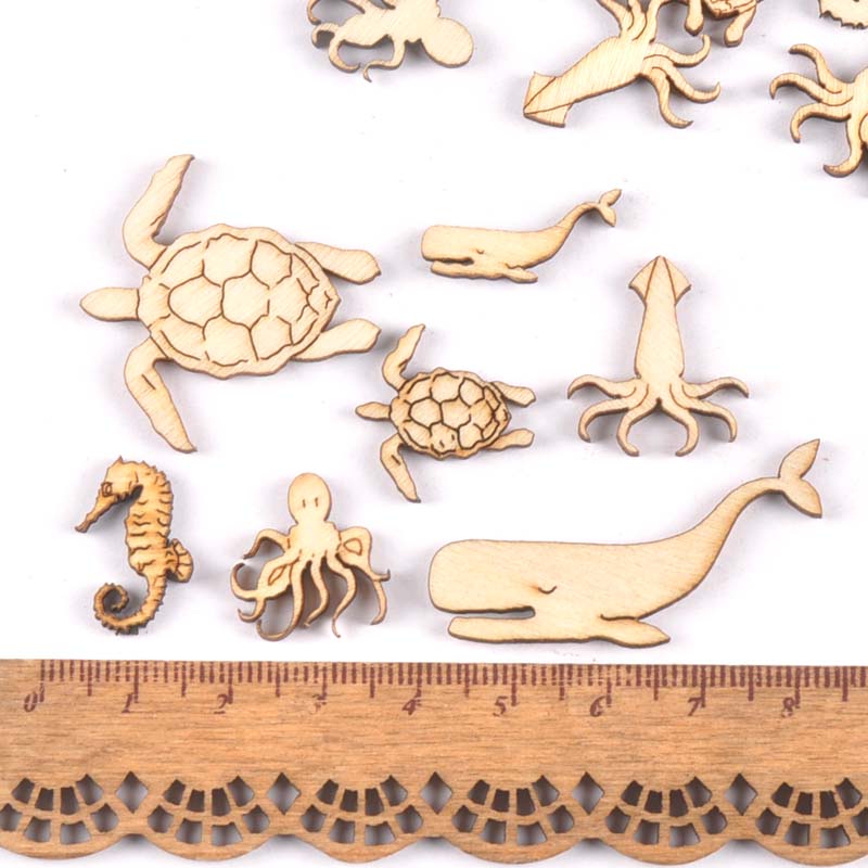 20 Pz 25-40mm Tartaruga Marina - Marine Aquarium Decorations recensione e prezzo