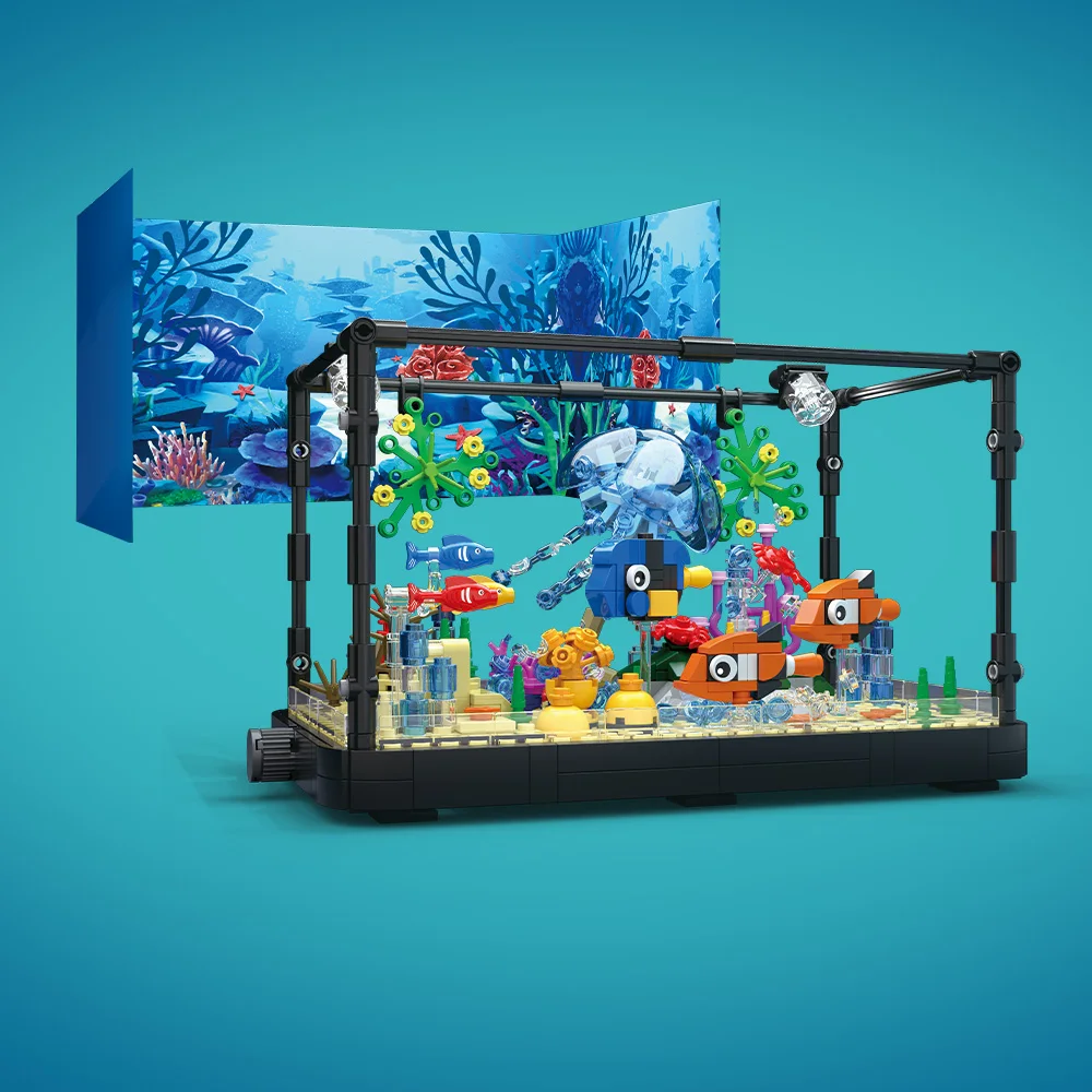 Set di blocchi da costruzione  - Marine Aquarium Decorations recensione e prezzo