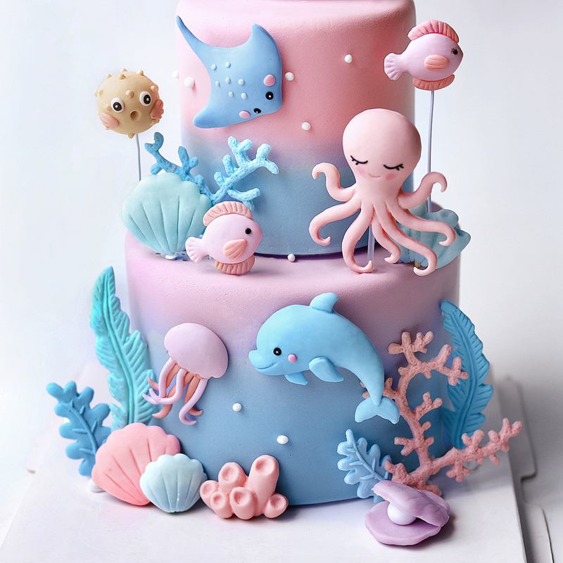 Decorazioni per torte con bale - Marine Aquarium Decorations recensione e prezzo